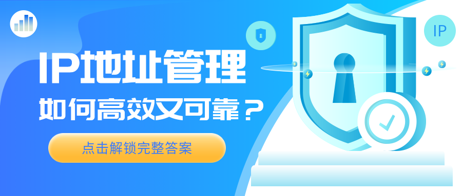 如何讓IP地址管理更加高效可靠？點(diǎn)擊解鎖完整答案